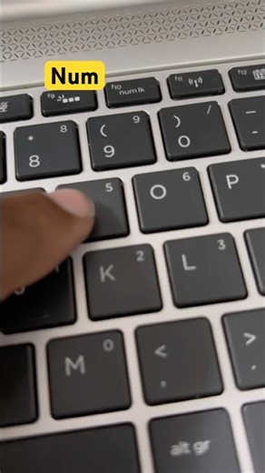 HP Elite Book 745 G5 Series Laptop Keyboard Numbers Key’s Not Working Problem#macnitesh#2026short