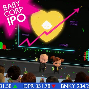 🚀 🚀 🚀 We. Are. LIVE! 🚀 🚀 🚀 Baby Corp has officially launched its IPO! We'd like to thank all employees – and our wonderful CEO – for helping Baby Corp on its latest amazing milestone. 🍼 📈 📊 📢 Boss Baby: Back In The Crib is now streaming on Netflix! | Boss Baby