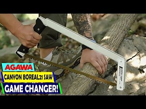Agawa Canyon Boreal21 Saw Review (2026) | The BEST Folding Saw for Bushcraft?