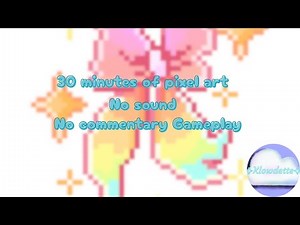 30 minutes of pixel art - no sound - no commentary Gameplay - Bitcolor