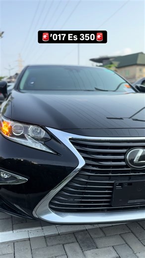 2017 Lexus Es 350 BLACK ON TAN INTERIOR 3.5L V6 engine (Smooth & powerful) 8-Speed automatic transmission Ultra-quiet cabin (signature Lexus comfort) Premium leather interior Apple CarPlay & Android Auto Reverse camera parking sensors Blind Spot Monitoring Dual-zone climate control #LexusNigeria #LexusES350 #climaxautosmart #LagosCars #NaijaAutoDeals