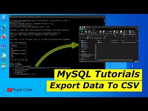 MySQL Tutorials cara export data menjadi file CSV