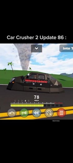 Car Crusher 2 Update 86 | #carcrusher2 #roblox #edit #stormchasing #dominator3 #fypシ゚viral