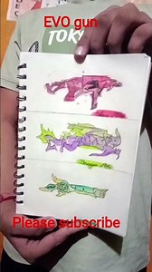 Evo gun skin drawing/gloo wall drawing