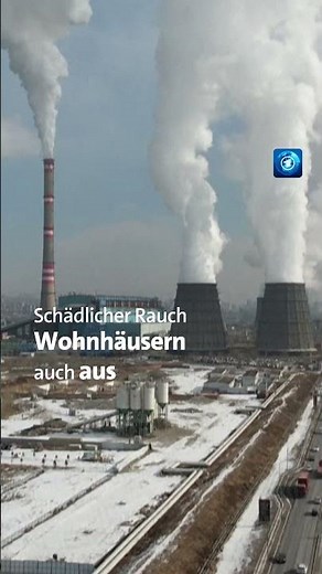 Ulan Bator: Wenn die Luft krank macht. #mongolei #luft #kohle #tagesschau #nachrichten
