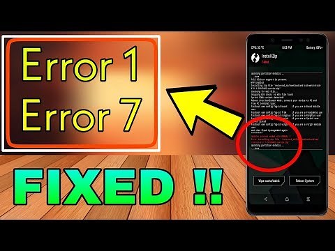 2 METHODS TO FIX "ERROR 7" IN TWRP [2023 METHOD]