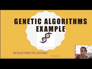 Genetic Algorithms Example part II