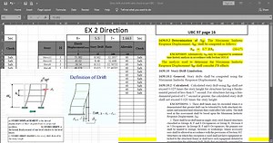 Story Displacement, Story Drift and Story Drift Ratio as per UBC and ASCE 7-16 - Civil MDC