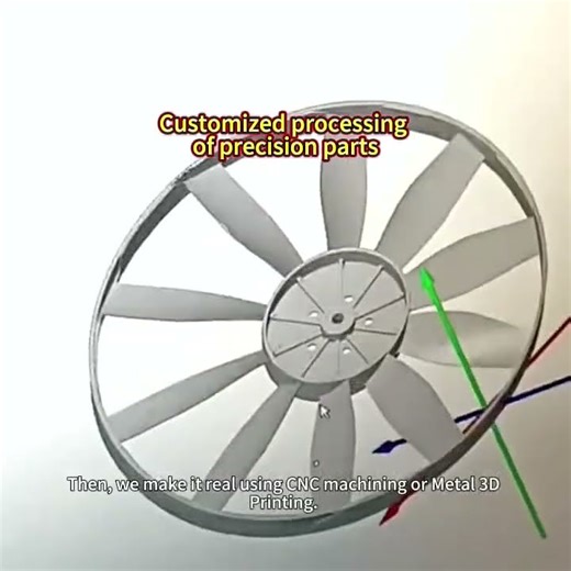 Precision parts go from 3D scanning to CNC machining#PrecisionManufacturing #CustomParts #3DScanning