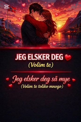 💘 Jeg elsker deg vs Jeg er glad i deg