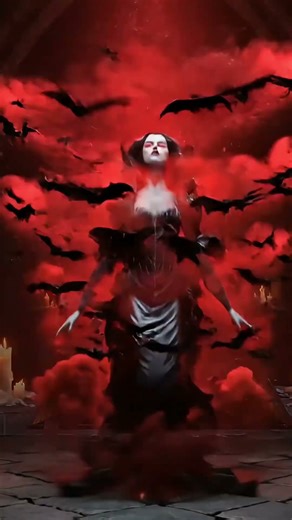 Bats Transform Into a Vampire Sorceress!
