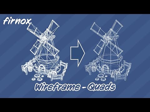 Unity shader stories - Rendering a quad wireframe