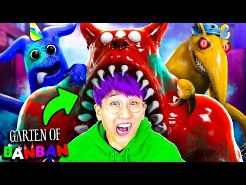LANKYBOX Playing GARTEN OF BANBAN 9 EARLY!? (FULL GAME!)