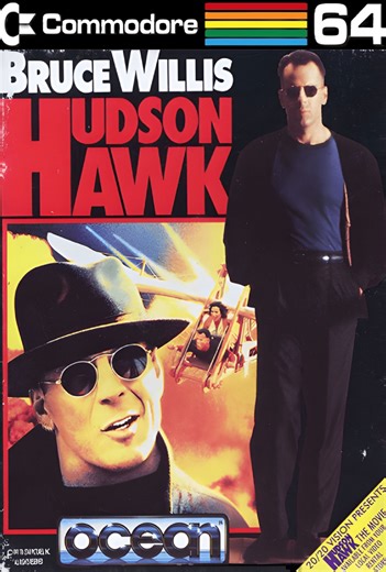 Commodore & Retro Computing Fan Club | HUDSON HAWK on Commodore 64 is a 1991 platform action game developed by Ocean Software based on the film of the same title | Facebook
