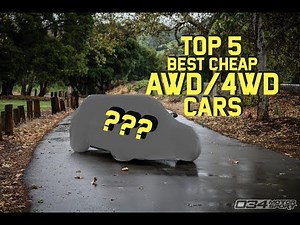 TOP 5 BEST CHEAP AWD CARS