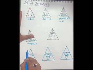 How to Count the Number of Triangles in a Triangle – Step-by-Step Geometry Trick