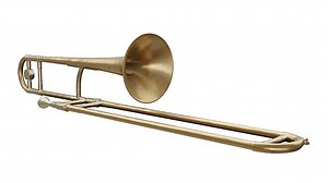 Trombone Augmented Reality (AR) 3D Model