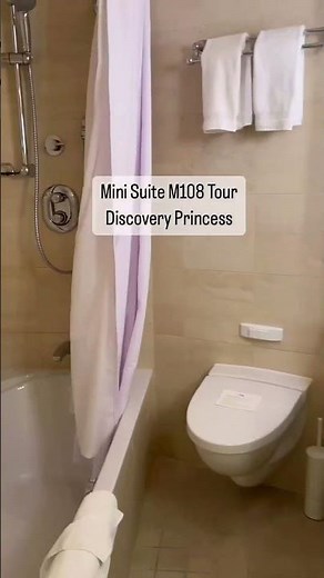 Here's a cabin tour of mini suite M108 on discovery princess.