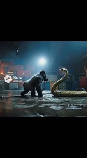 Shipyard Night Strike — Gorilla vs Python