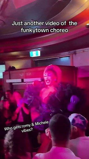 Aunty Tamaraaa & Ruby Royale Funkytown Choreography at The Imperial