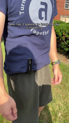 Stay Cool this Summer with the Lightweight Waistband Clip Fan