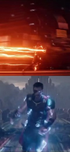 Barry Allen's Flash Vs. Thor: A Superhero Showdown