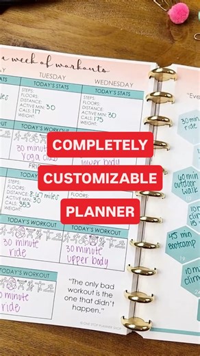 We’re not just talking horizontal vs vertical layout. (Though we do have both options. 😉) Make your planner fit YOUR life with pages for to-dos, fitness tracking, goal progress, shopping lists, travel itineraries, budgeting, journaling, and more. Start creating a planner that makes you feel happy: https://www.onestopplannershop.com/life-planner. #planner #organization | One Stop Teacher Shop