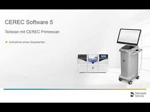 CEREC Software 5: Teilscan mit CEREC Primescan (de)
