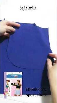 DIY SHORT DEPORTIVO CON BOLSILLOS. Tutorial completo en mi canal de You Tube #sewing #sewingtutorial