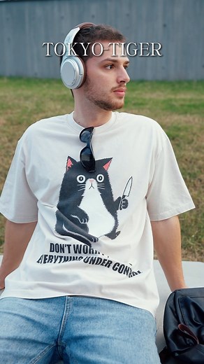 5.2K views | Everything’s under my control ‍⬛  Use code EXTRA15 to get 15% OFF!  Shop now at: tokyo-tiger.com #tokyotiger #tokyotigertees #tokyotigershirts #tokyotigerfashion #streetwearculture #japanculture #artwear | Tokyo-Tiger | Facebook