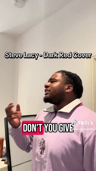 Steve Lacy (Dark Red) Cover #stevelacy #foryoupagе #covers #darkred #foryouu