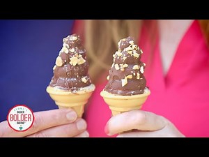 How to Make Drumstick Ice Cream Cones | Bigger Bolder Baking