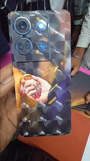 I Installed a Back Sticker on My Infinix Note 30