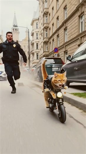 AI Generated Cat Video 😺🤖 | Cute & Funny Cat Moments #shorts