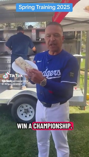 Burrito Inspirations: Dodgers Championship Win