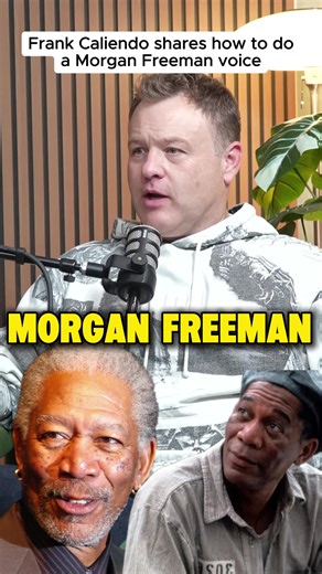 Frank Caliendo shares how to do a Morgan Freeman voice #toondinjimcummings #voiceactor #podcast