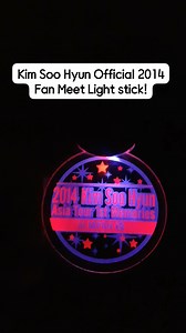 3.3K views · 124 reactions | Throwback! Kim Soo Hyun 2014 Official Fan Meet Light stick. 2014 Asia Tour 1st Memories! #KimSooHyun #김수현 #KimSooHyunPH #KSHCollectibles #AsiaTour2014 #2014firstmemories | Kim Soo Hyun Philippines Fan Club | Facebook