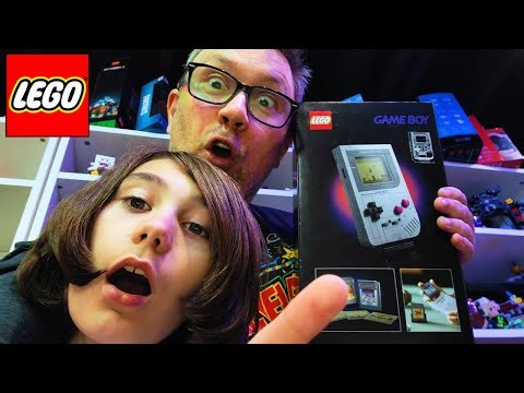 I'm Building the Lego GameBoy while Jayce Plays Roblox!