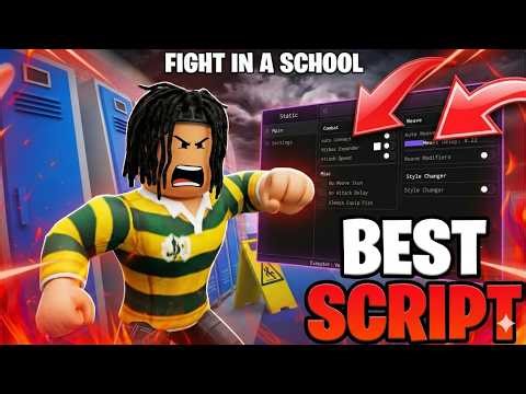 Roblox Fight In A School Script | Auto-Weave, Style Changer & MORE!!!
