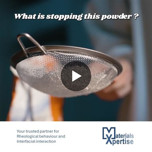 #masteryourmaterials #powdertechnology #granularphysics #processengineering #rheology #particlecharacterisation | MaterialsXpertise
