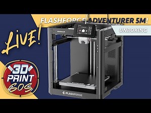 Flashforge Adventurer 5M - Unboxing & First Look