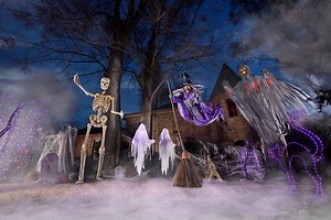 61K views · 944 reactions | Prepare to be thrilled! Our entire Halloween assortment is available online, beginning tomorrow! From animatronics to inflatables, your home will be the talk of the town. Bookmark this page for Halloween shopping tomorrow, 7/15 at 6 a.m. EST: https://thd.co/3O35NB0 | The Home Depot | Facebook