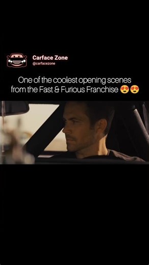 One of the most underrated F&F opening scenes