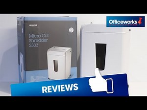 J.Burrows Micro Cut Shredder S333 Overview