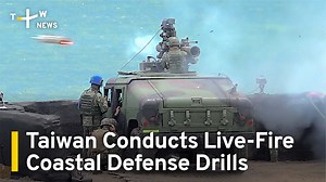 Taiwan is kicking off 3 days of live-fire military drills in the south by using U.S.-made TOW missiles to hit targets out at sea. Our reporter Jaime Ocon was there. | TaiwanPlus News