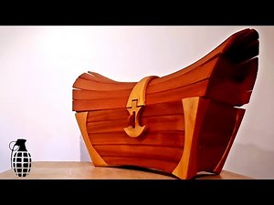 building a trunk chest, diy, woodworking