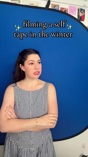 and they’ll never know when they watch the audition that I’m wearing sweatpants and slippers #theatre #broadway #natinnyc #winter #audition
