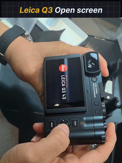 Leica Q3 open screen #shadowshop #shop9 | Shadow Studio 9