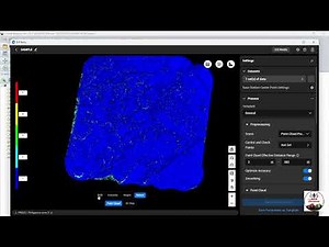 Lidar Data Processing Using DJI TERRA