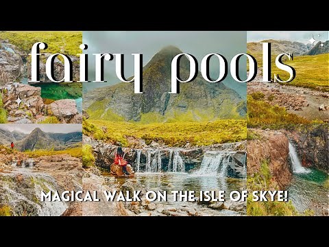Fairy Pools Isle of Skye - Magical hike with waterfalls and wild swimming! 💫🧚‍♀️✨